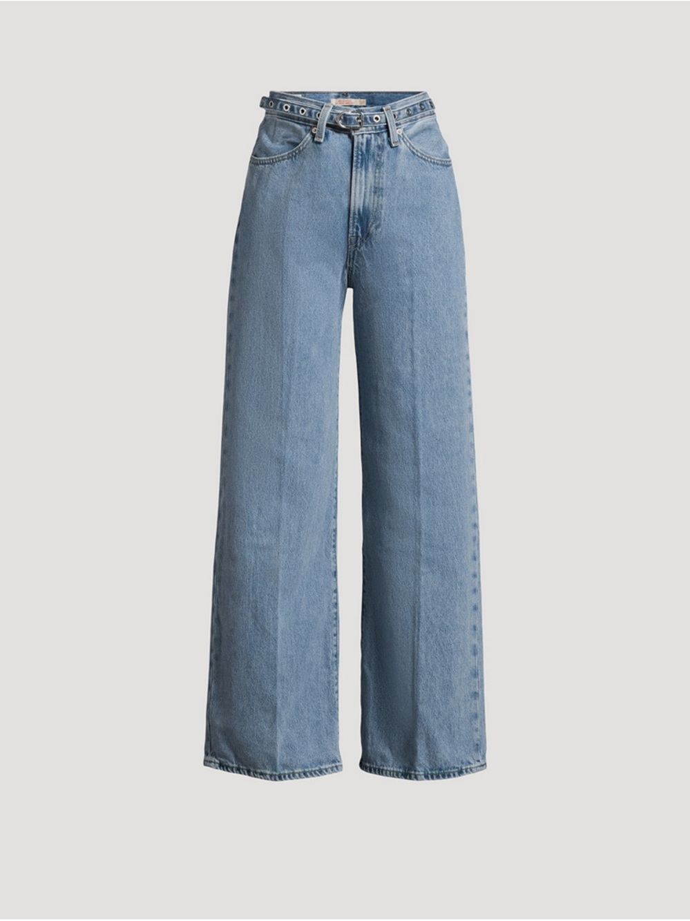High-Rise Wide Leg Women Jeans in Light Blue